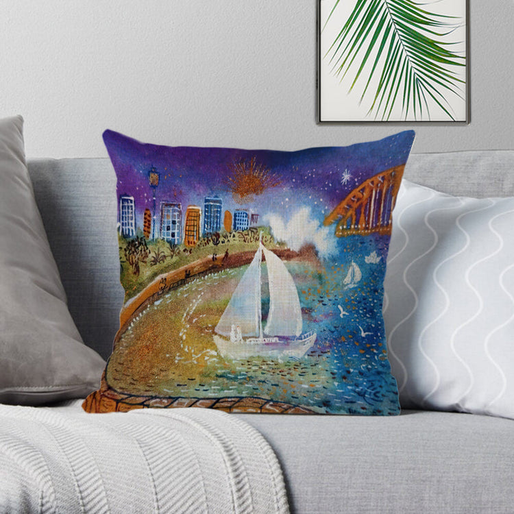 Sydney Coastal Art Cushion Covers: Sale on New Collection