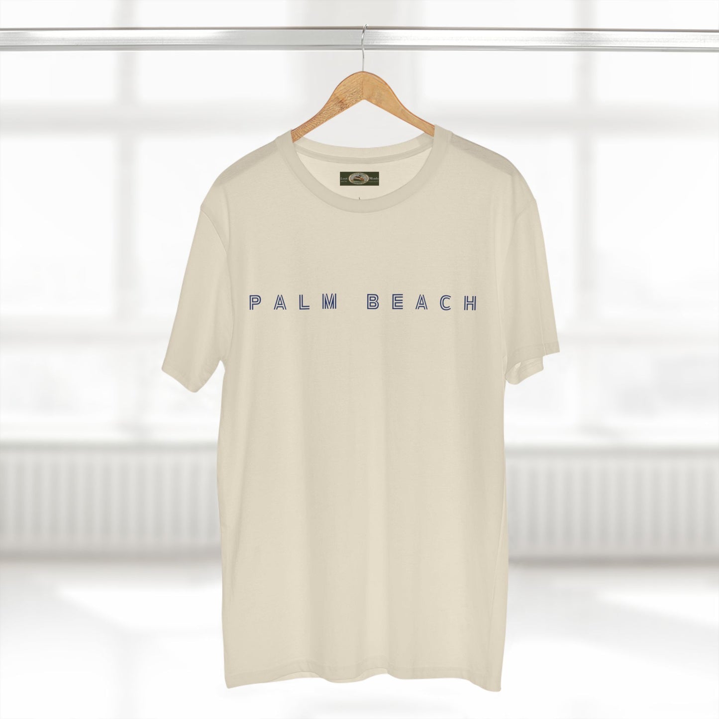 Palm Beach logo on Adult Staple Cotton T-Shirt