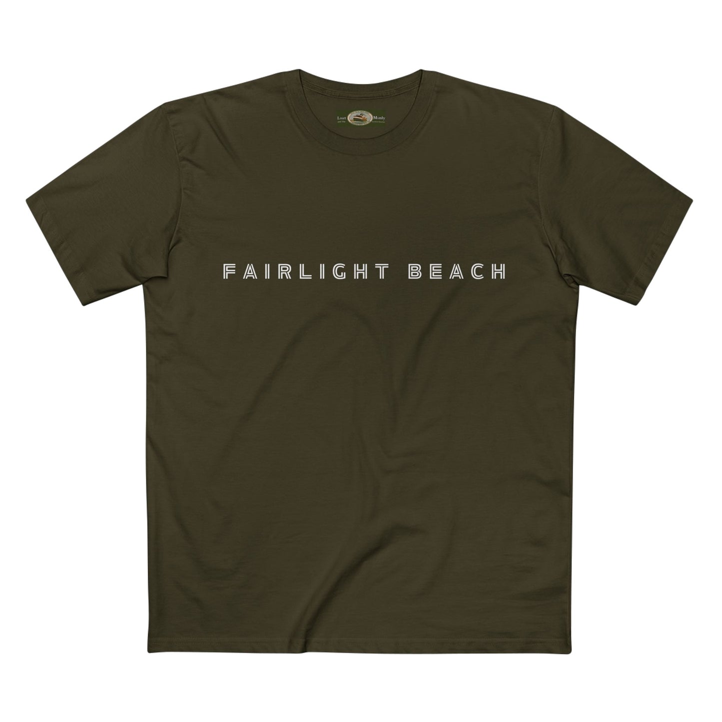 Fairlight Beach Northern Beaches Sydney Australia Printed Logo T-Shirt - Lost Manly Shop