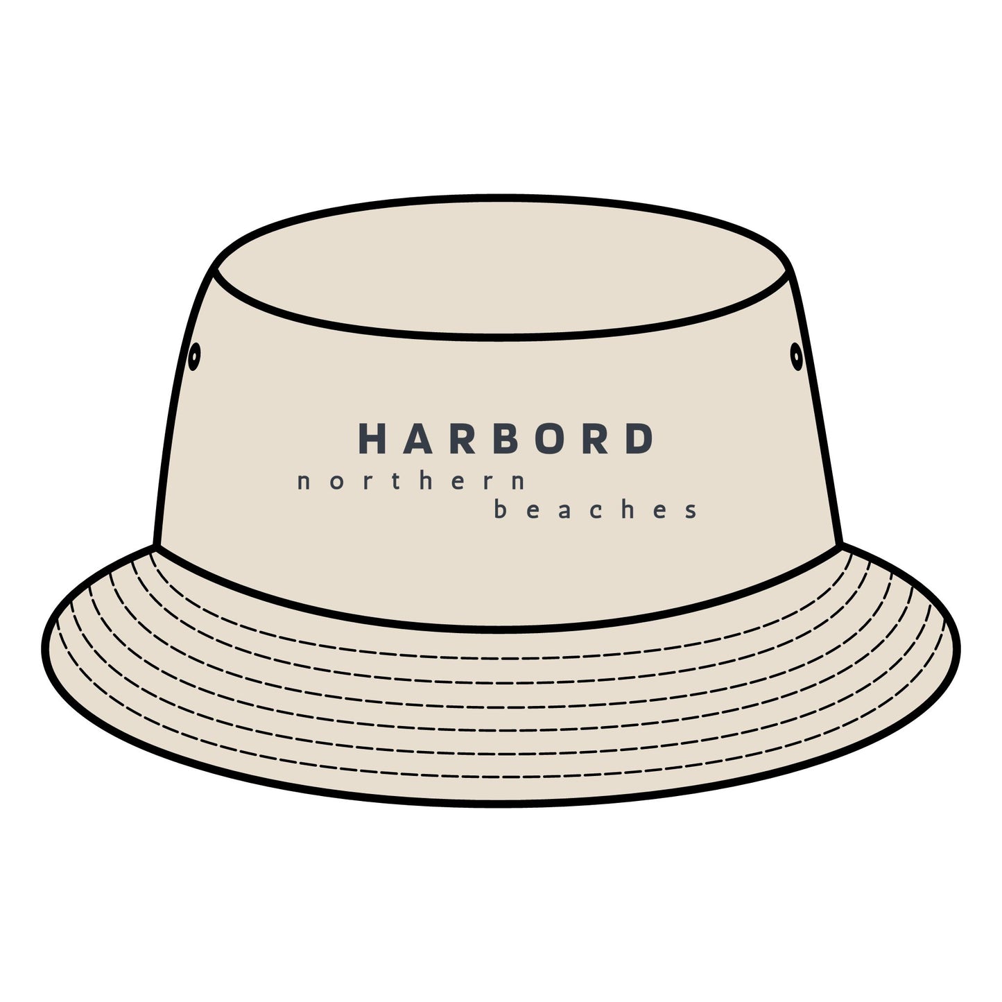 HARBORD NB Bucket Hat with Custom Printed Logo