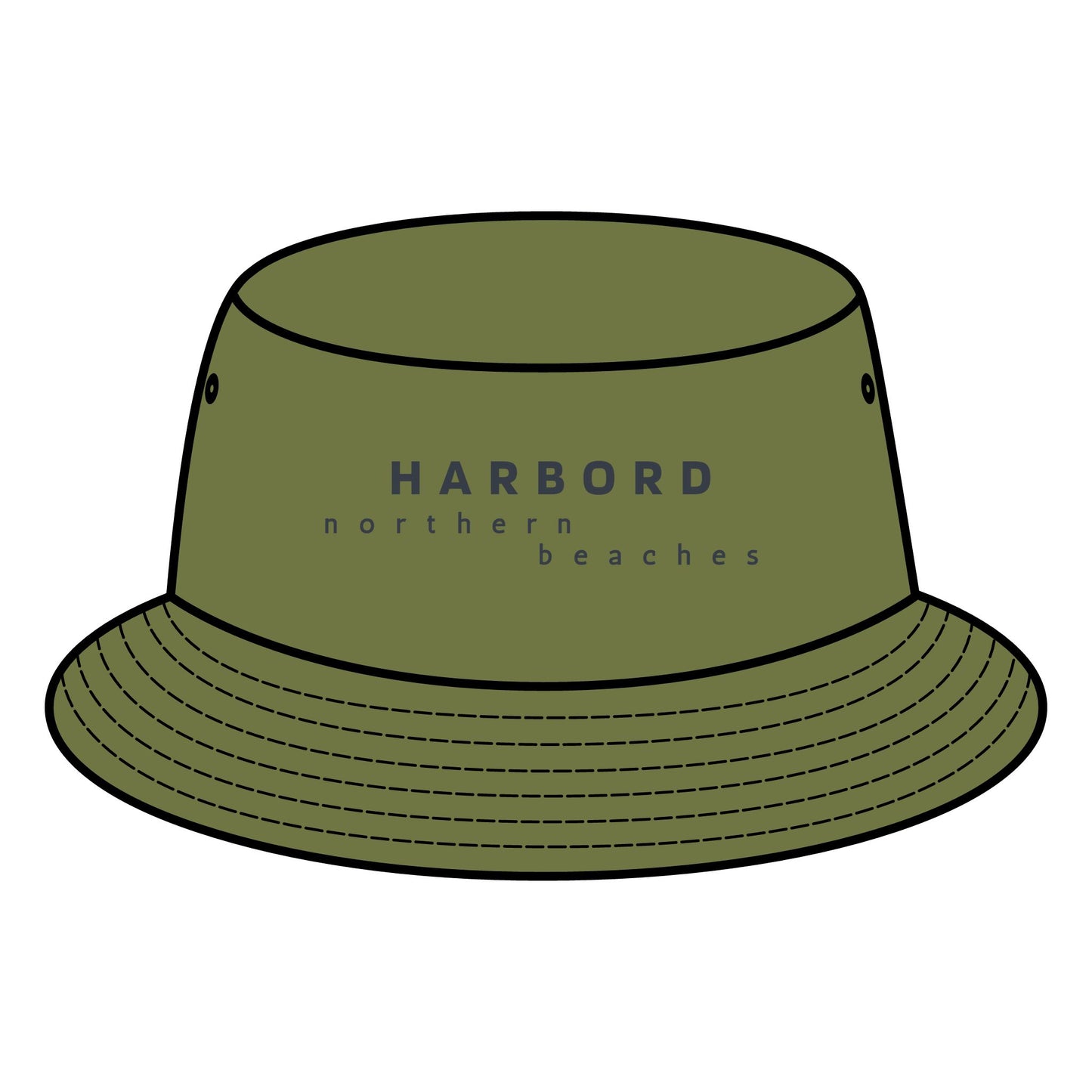 HARBORD NB Bucket Hat with Custom Printed Logo