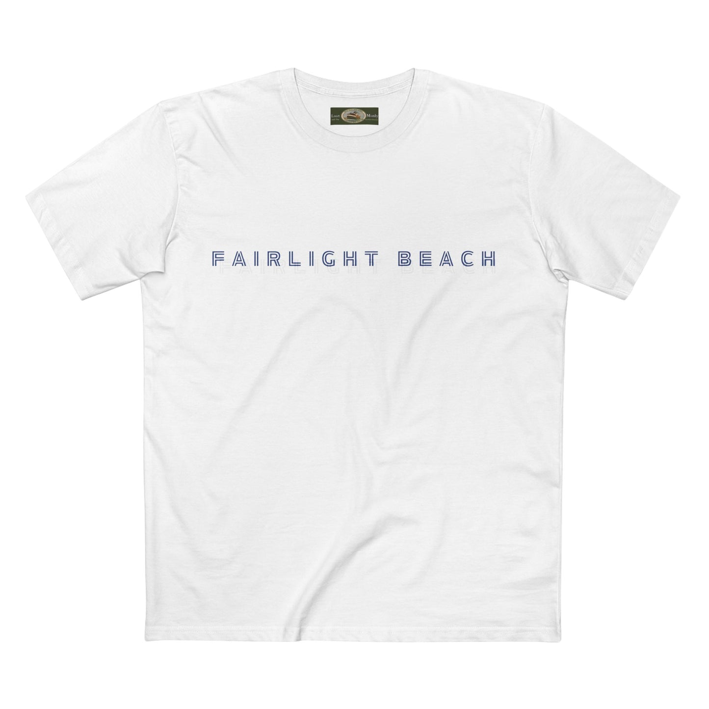 Fairlight Beach Northern Beaches Sydney Australia Printed Logo T-Shirt - Lost Manly Shop