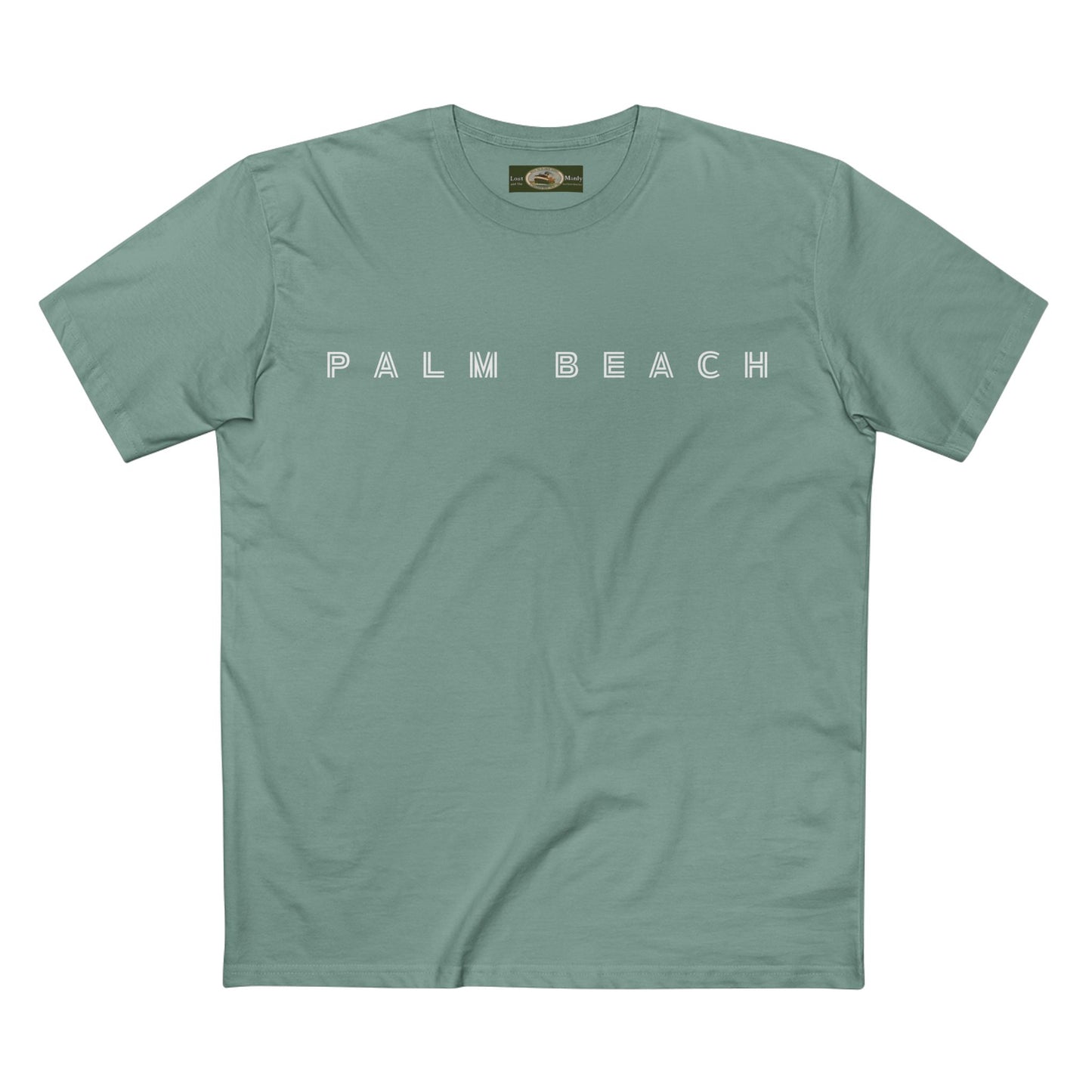 Palm Beach logo on Adult Staple Cotton T-Shirt