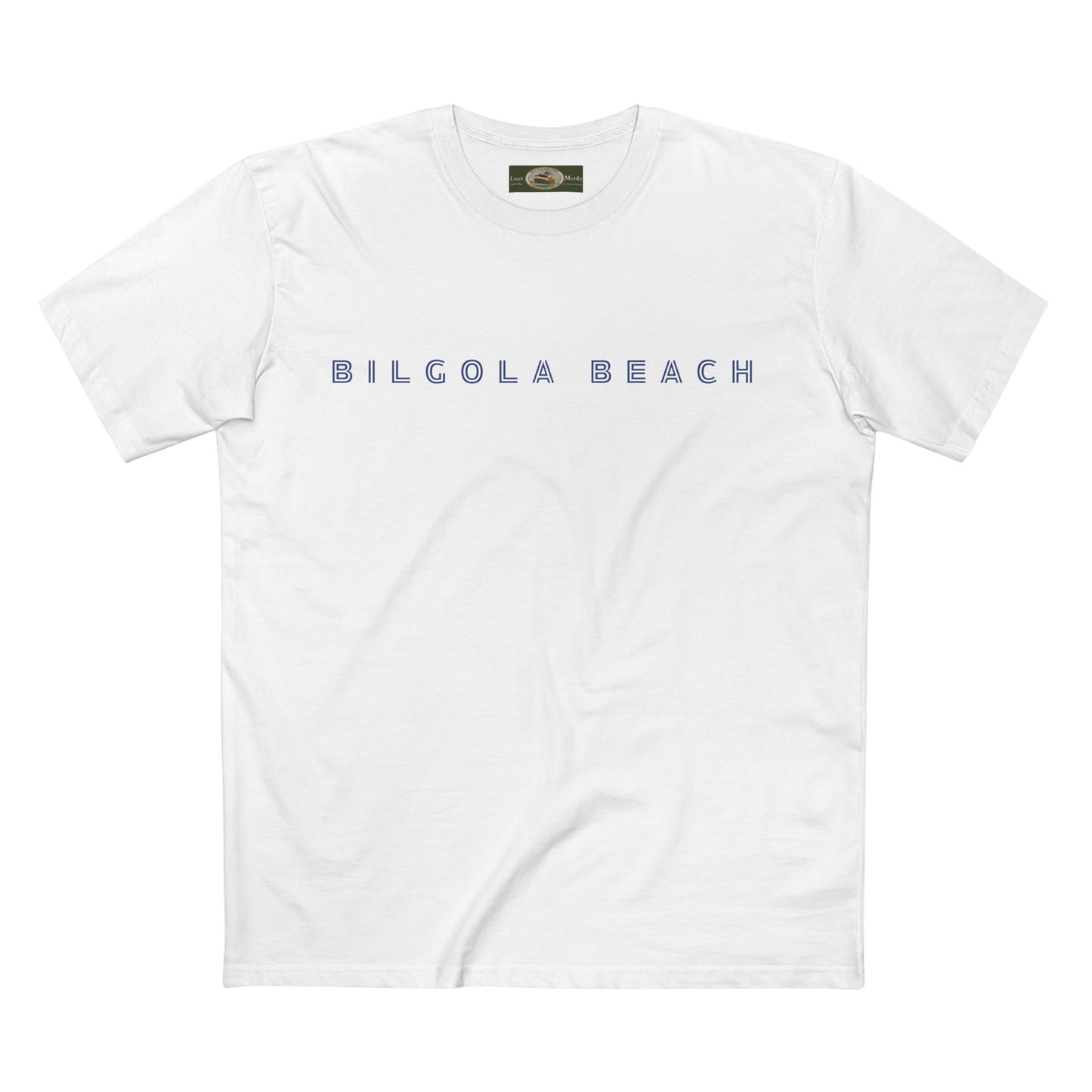 Bilgola Beach logo on Adult Staple Cotton T-Shirt