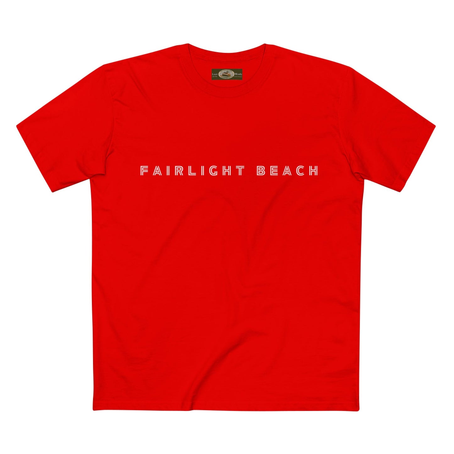 Fairlight Beach Northern Beaches Sydney Australia Printed Logo T-Shirt - Lost Manly Shop