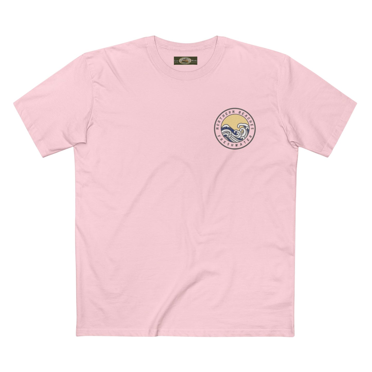 AS Colour Staple T-Shirt Northern Beaches Freshwater Custom Logo - Lost Manly Shop