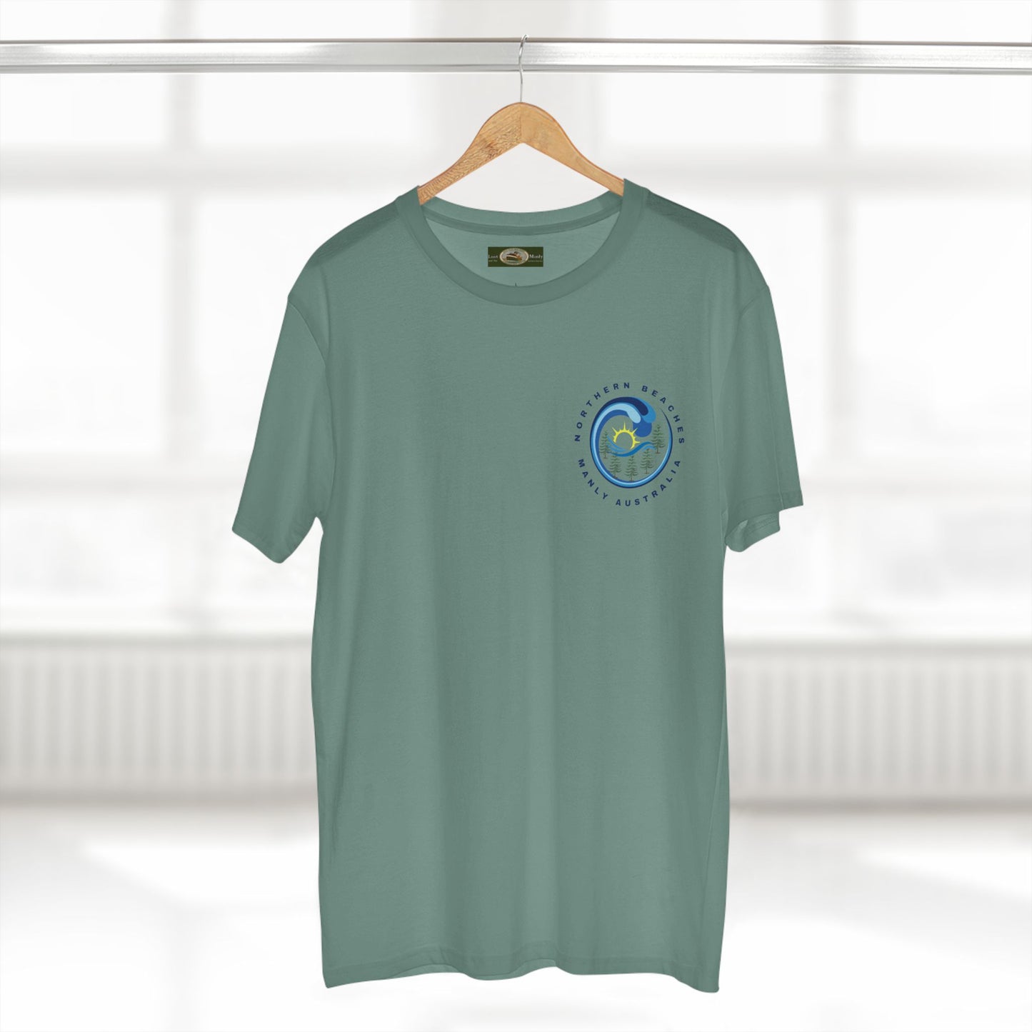 Northern Beaches Manly Australia logo AS Colour Adult Cotton Tee