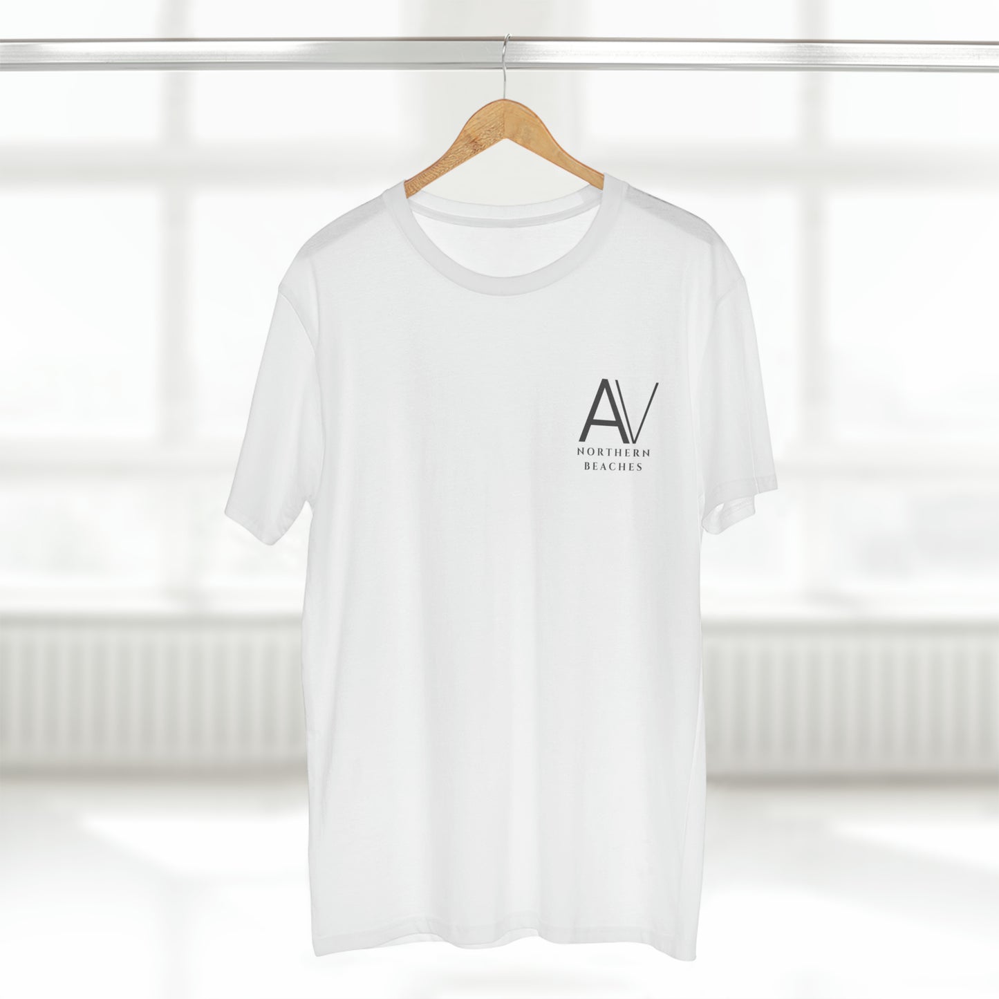 Comfy Cotton T-Shirt Northern Beaches Avalon logo