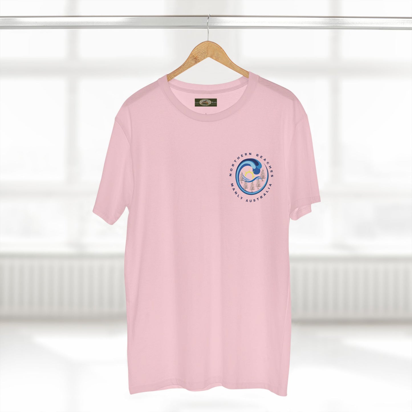 Northern Beaches Manly Australia logo AS Colour Adult Cotton Tee