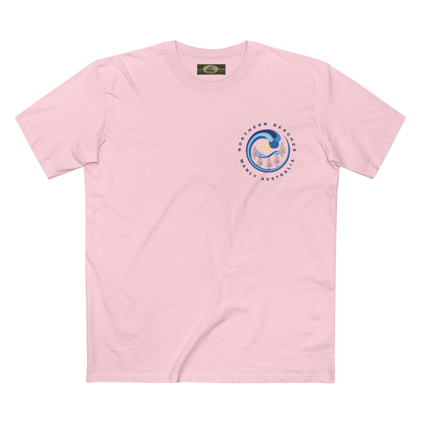 Northern Beaches Manly Australia logo AS Colour Adult Cotton Tee