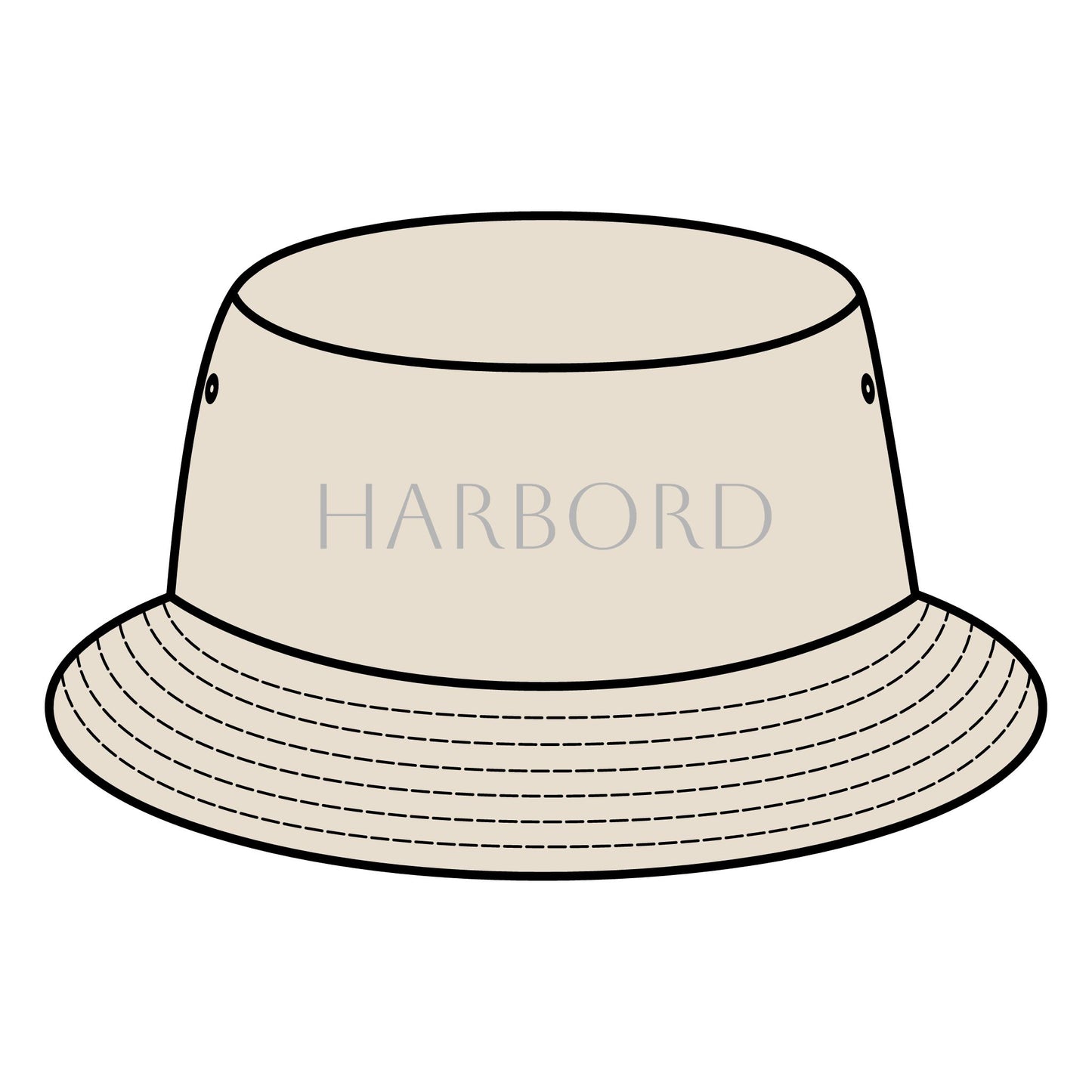 Stylish HARBORD Bucket Hat - Trendy Summer Accessory for Outdoor Adventures