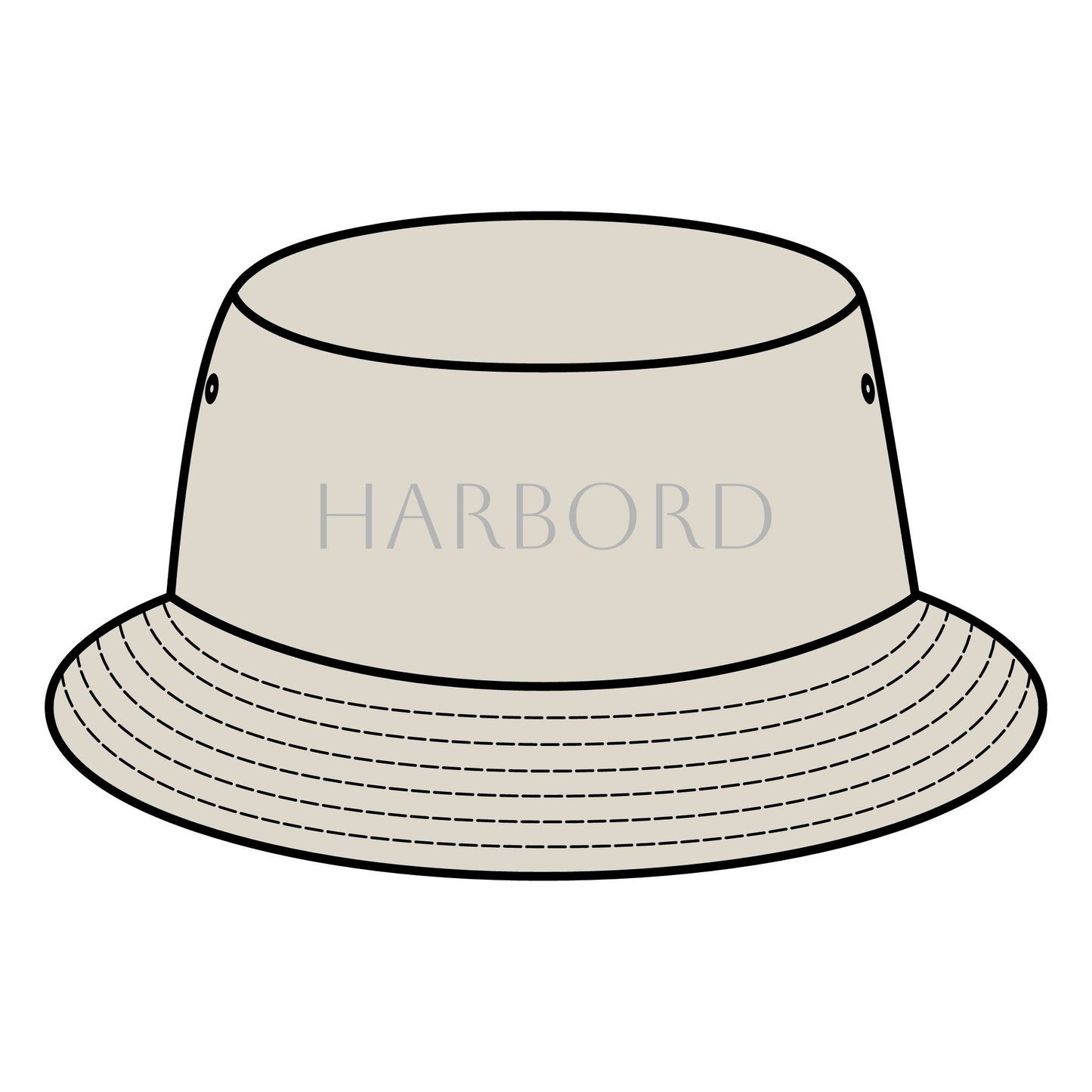 Stylish HARBORD Bucket Hat - Trendy Summer Accessory for Outdoor Adventures