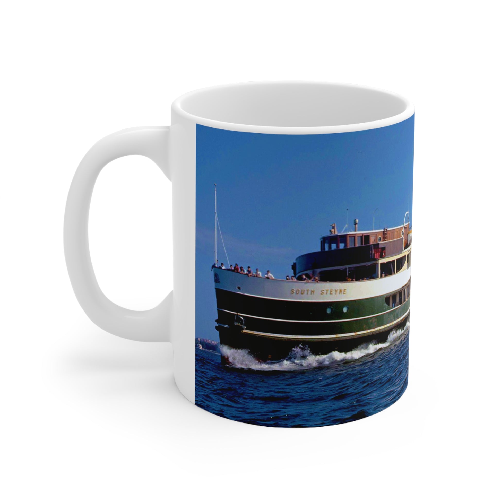 Coffee Mug - South Steyne Crossing the Heads - Lost Manly Shop