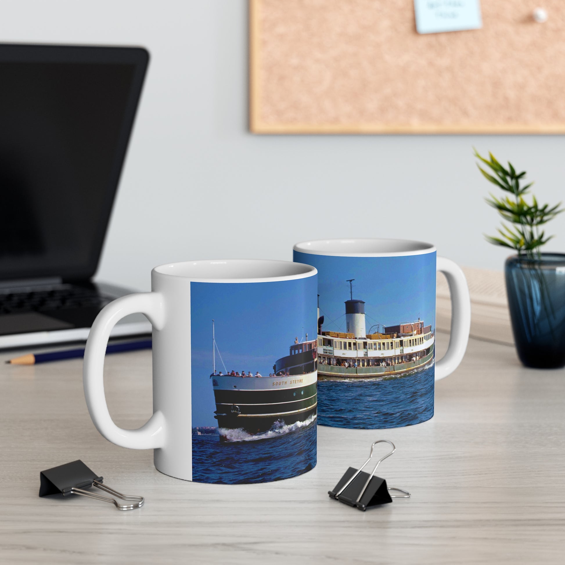 Coffee Mug - South Steyne Crossing the Heads - Lost Manly Shop