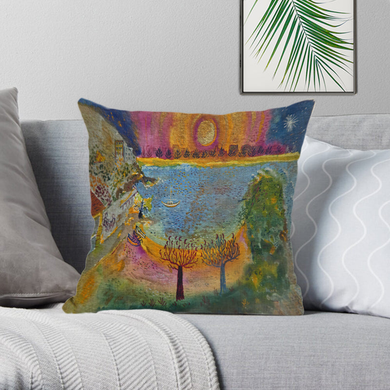 Sydney Coastal Charm Cushion Cover – Unique Art for Home Decor - Lost Manly Shop