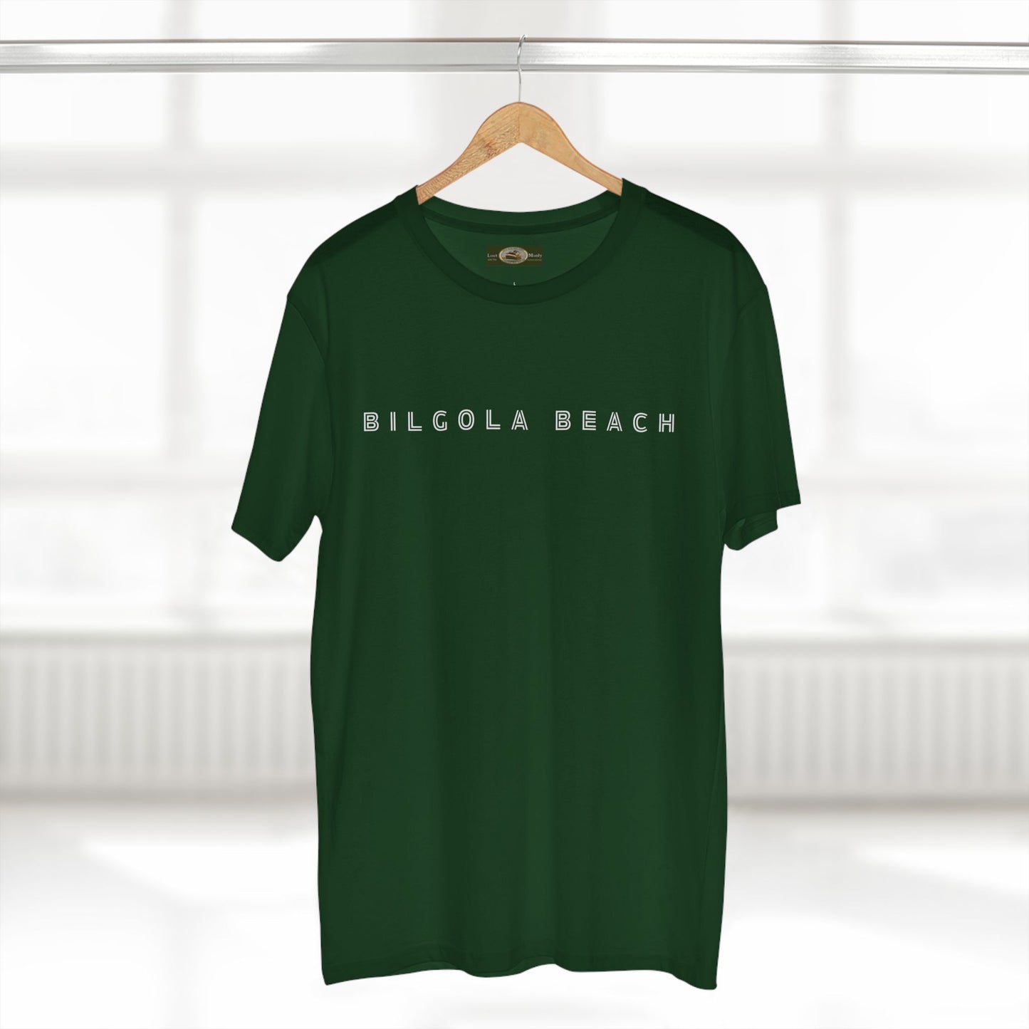 Bilgola Beach logo on Adult Staple Cotton T-Shirt