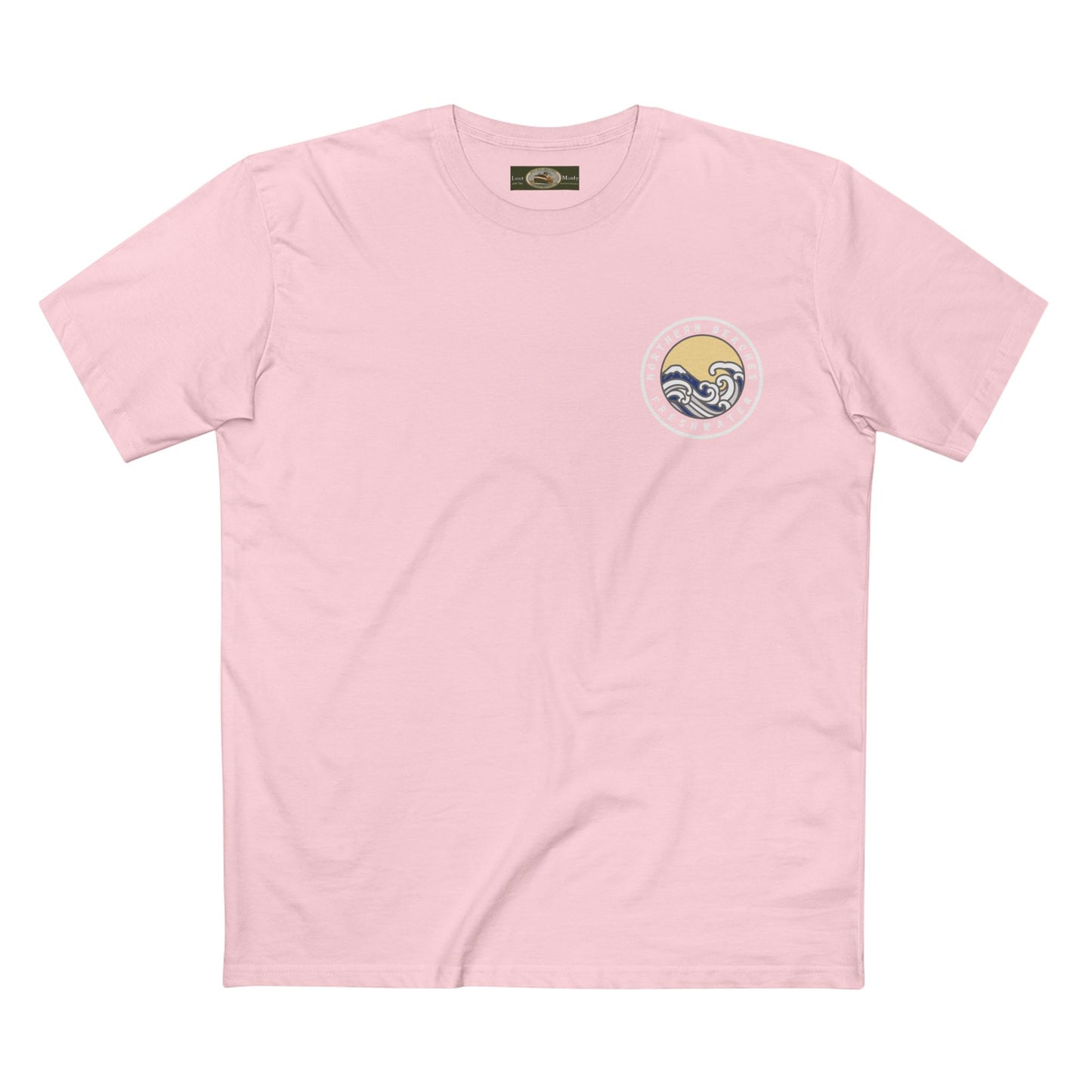 AS Colour Staple T-Shirt Northern Beaches Freshwater Custom small Logo - Lost Manly Shop