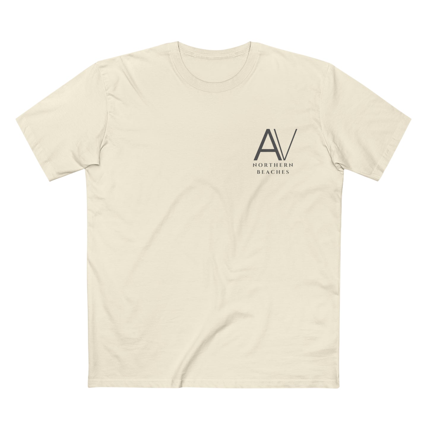 Comfy Cotton T-Shirt Northern Beaches Avalon logo
