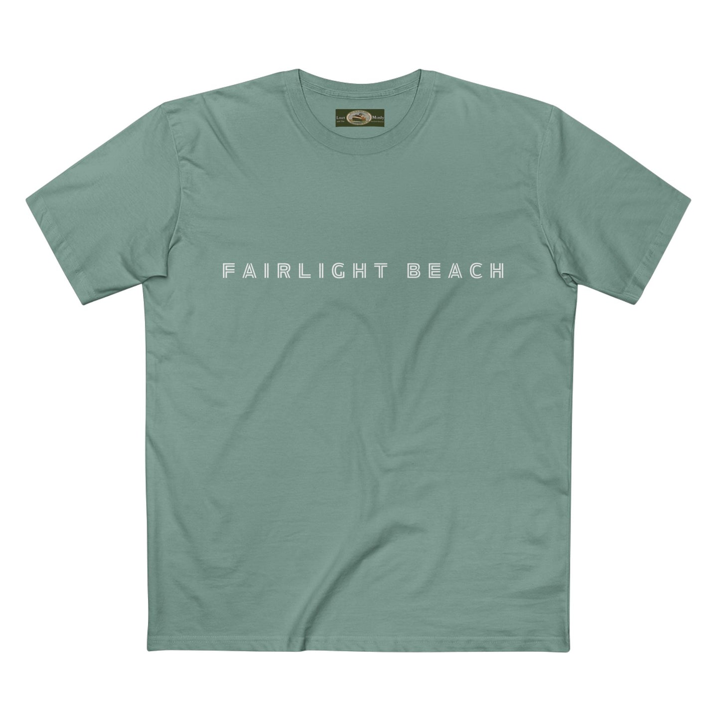 Fairlight Beach Northern Beaches Sydney Australia Printed Logo T-Shirt - Lost Manly Shop