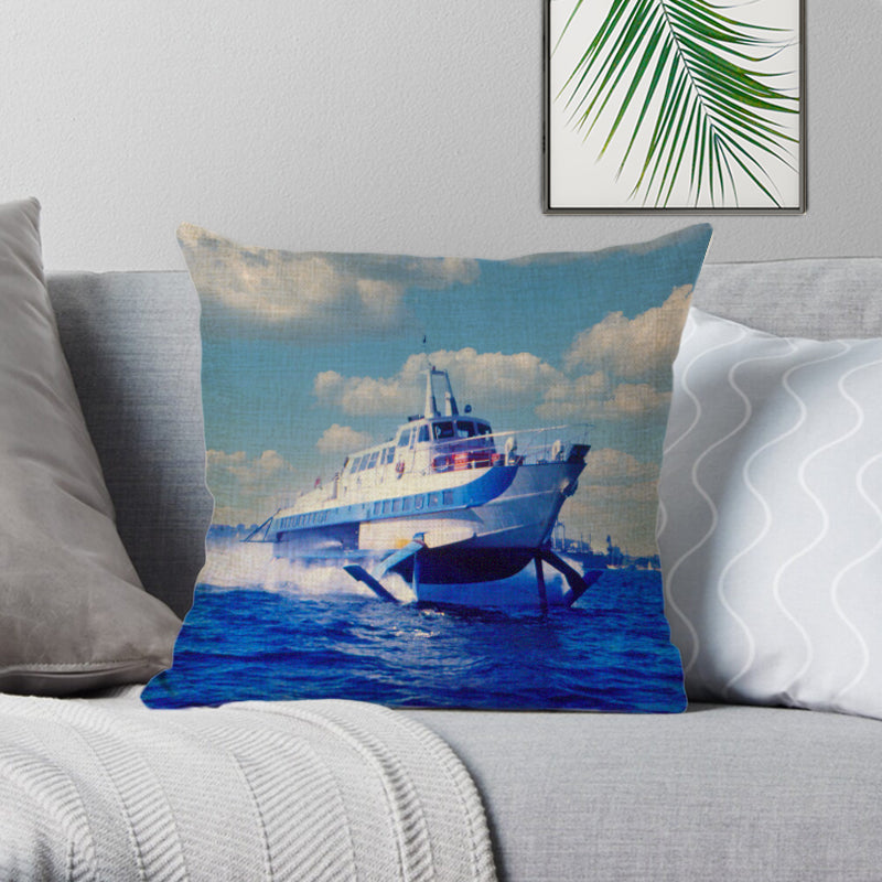 Sydney Coastal Charm Cushion Cover – Unique Art for Home Decor - Lost Manly Shop